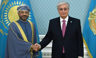 Президент Оман Сыртқы істер министрін қабылдады