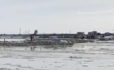 Ақтөбе облысында уақытша өткелді су шайып кетті