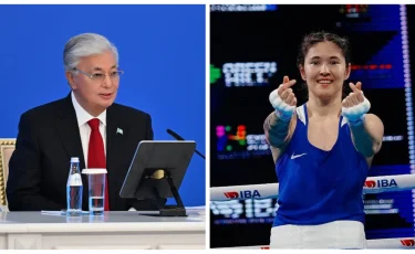 Тоқаев Назым Қызайбайды тарихи жеңісімен құттықтады