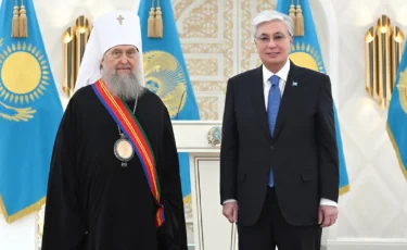 Президент митрополит Александрды I дәрежелі «Достық» орденімен марапаттады