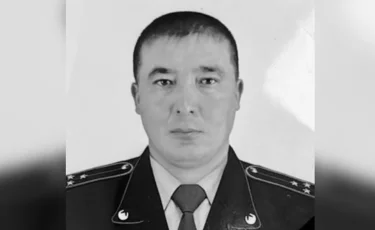 Полицейский погиб в ДТП во время службы в Жамбылской области