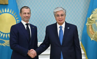 Президент УЕФА посетил Астану: в центре внимания — казахстанский футбол