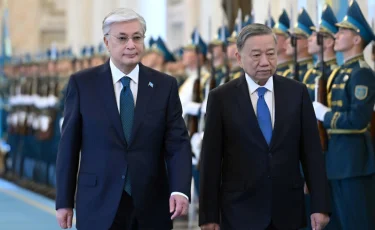 Тоқаев Вьетнам Коммунистік партиясының бас хатшысын қарсы алды