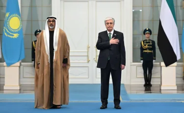 Тоқаев Ақордада Абу Дабидің тақ мұрагерін қарсы алды