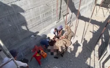 Түркістан облысында да жұмысшы құрылыс шұңқырына құлап кетті