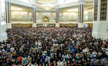 Қазақстанның барлық мешіттерінде айт намазы оқылды (ФОТО)
