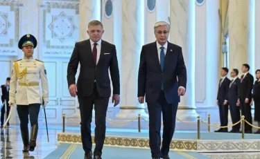 Токаев принял Роберта Фицо в Акорде