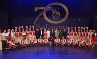  «Салтанат» би ансамбліне 70 жыл: осыған орай ұйымдастырылған би керуені  оңтүстіктен бастау алды