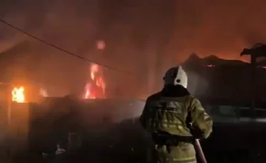 Алматыда үй өртеніп, бір адам қаза тапты