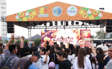 Ұйғыр ауданында алғашқы Apricot Fest фестивалі өтті