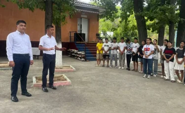 Экстремизм және терроризммен күрес: Түркістандағы балалар лагерінде түсіндіру жұмыстары жүргізілді