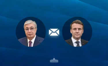 Мемлекет басшысы Франция Президентіне құттықтау жеделхатын жолдады