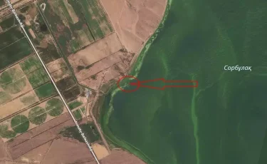 На озере Сорбулак обнаружены фрагменты пропавшего военного вертолета