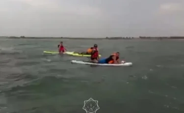 Қапшағай су қоймасында 32 адам құтқарылды