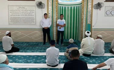 Түркістанда экстремизм мен терроризмді насихаттайтын парақшалардан сақтану жолдары түсіндірілді