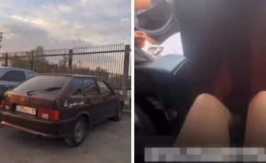 Астанада қыздың көзінше маструбация жасаған такси жүргізушісінің видеосы тарады