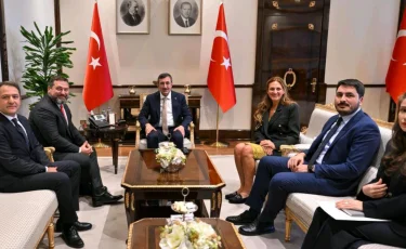 Түркия вице-президенті Джевдет Йылмаз Михаил Ломтадземен кездесті