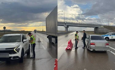 На участке трассы Астана–Караганды введено ограничение скорости