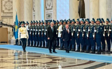 Тоқаев Ақордада Иордания Королін қарсы алды