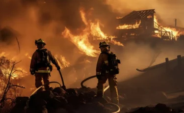 Алматы облысындағы өрттен үш адам қаза тапты