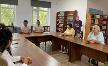 Түркістандық кітапхана қызметкерлеріне теріс діни ағымдардың таралу жолы түсіндірілді