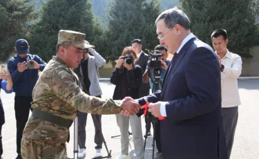 Пограничники Нарынкольского отряда получили новое жильё