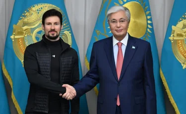 Тоқаев Telegram-ның негізін қалаушы Павел Дуровты қабылдады