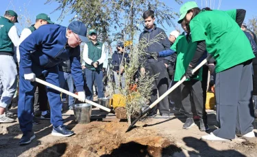 «Таза Қазақстан» акциясы: Алматы облысында 1243 гектар аумақ тазартылды