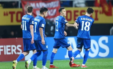Футболдан Қазақстан құрамасы Солтүстік Македониямен тең ойнады