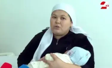 Қызылорда облысында алып сәби дүниеге келді