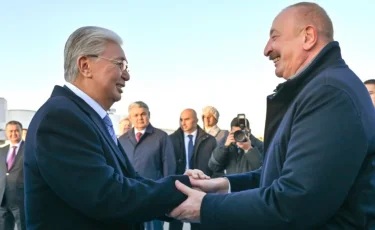 Әзербайжан Президенті Ильхам Әлиев Қазақстанға мемлекеттік сапармен келді