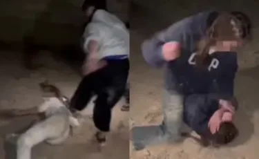 Жаңаөзенде оқушы қыздар төбелес ұйымдастырған