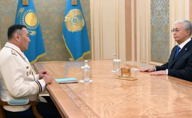 Тоқаев ҰҚК төрағасы Ермек Сағымбаевты қабылдады