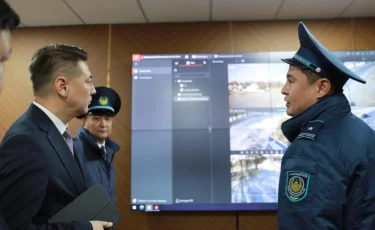 В области Жетісу открыт мини Центр оперативного управления