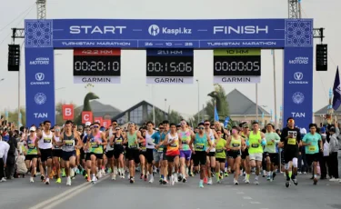 Turkistan marathon шетелдік қатысушылар саны бойынша рекорд орнатты