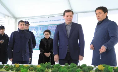 В Актобе началось строительство трёх масштабных объектов — драматического театра, стадиона и спортивного комплекса