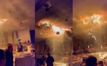 Түркістан облысында тойға келген қонақтар тірідей өртеніп кете жаздаған