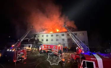 Алматыда «Перзент» балалар үйі өртенді