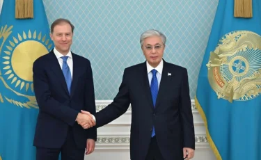 Президент Ресей Федерациясы Үкіметі төрағасының бірінші орынбасарын қабылдады