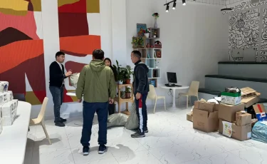 Алматыда экологиялық акция ұйымдастырылып, 2 тонна макулатура жиналды