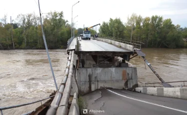 Өскемендегі қираған көпір қайта жөнделмек