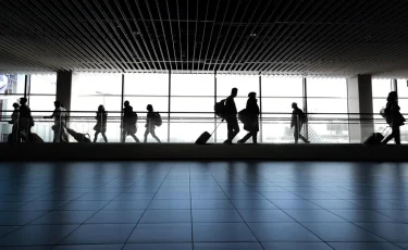 В аэропорту Астаны задерживаются авиарейсы