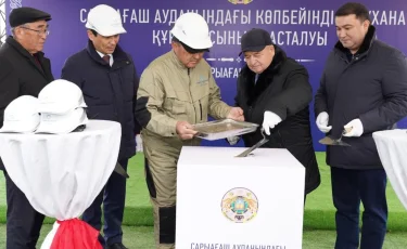 В Сарыагаше начато строительство современной многопрофильной больницы на 300 коек