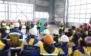 Трудовой коллектив крупного алматинского завода поддержал проведение референдума