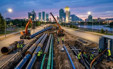 В Астане модернизируют коммунальную инфраструктуру: на обновление сетей направят более 4,5 млрд тенге