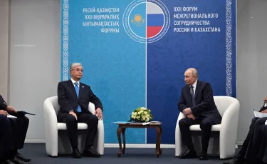 Касым-Жомарт Токаев встретился с Президентом России