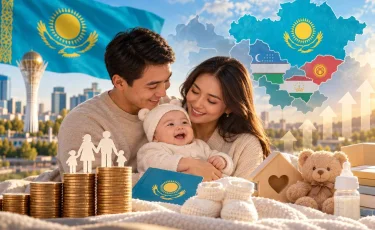 Сколько Казахстан платит за рождение ребёнка